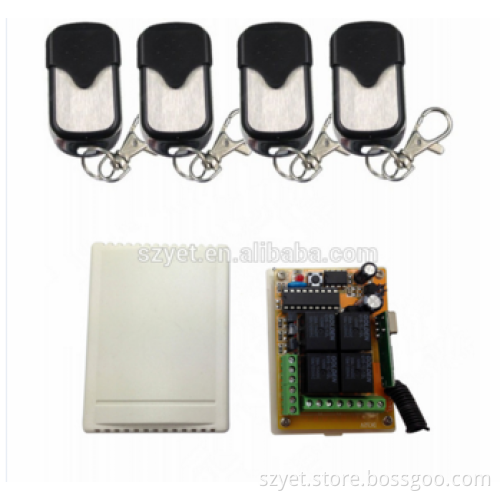4 channel receiver transmitter 433.92 mhz YET404PC-V4.0-026
